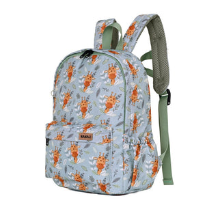 Kindergartenrucksack Giraffen Freunde – gepolsterte Schulterträger & Brustgurt