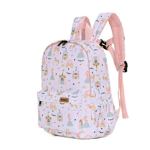Kindergartenrucksack kleine Prinzessin – gepolsterte Schulterträger & Brustgurt