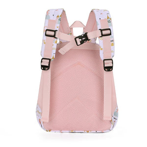Kinderrucksack kleine Prinzessin – großes Hauptfach mit Innenaufteilung