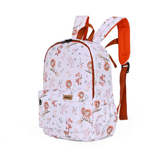 Kindergartenrucksack magische Tiere – gepolsterte Schulterträger & Brustgurt