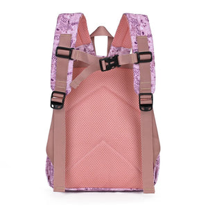 Kinderrucksack Blumenfuchs – großes Hauptfach mit Innenaufteilung