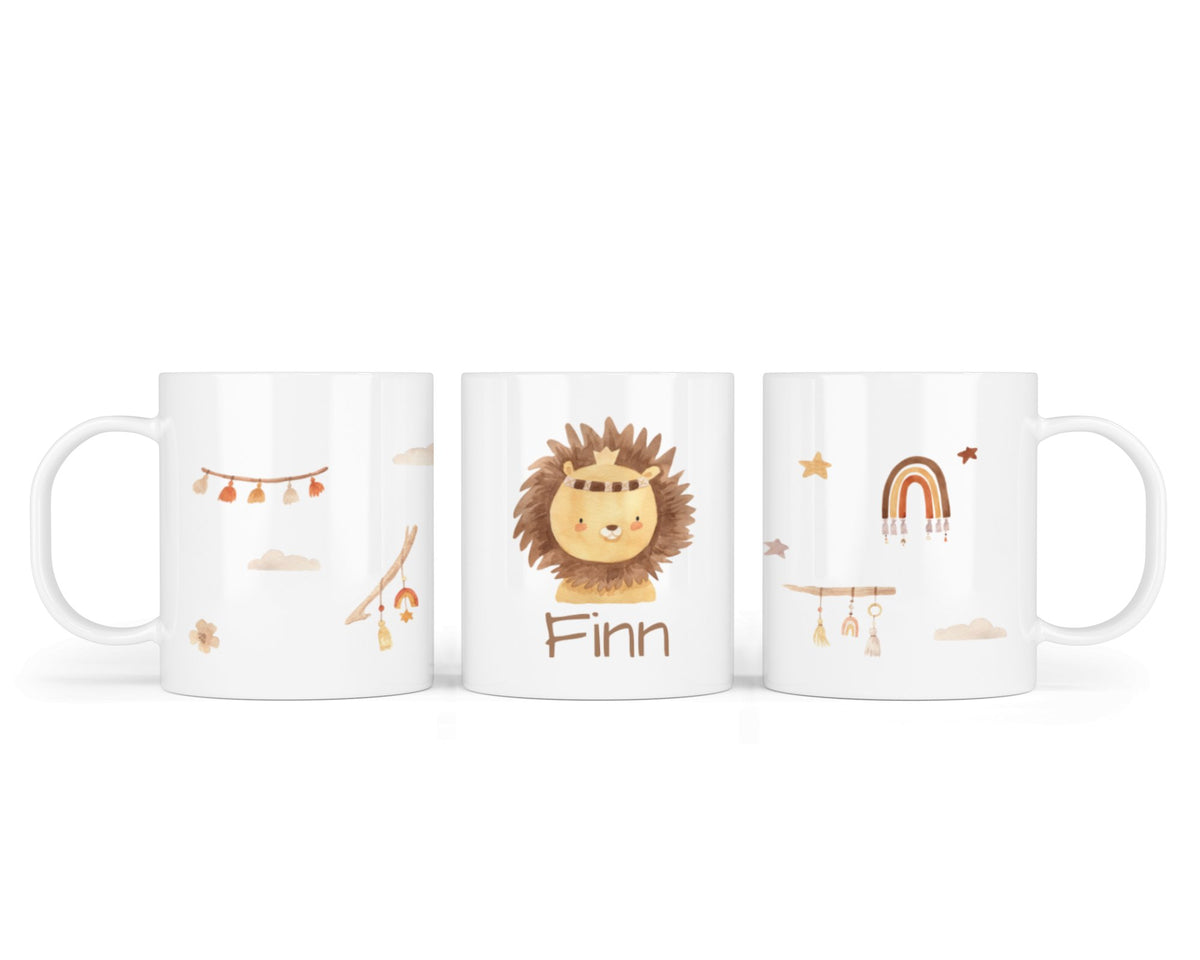 Kunststofftasse 13.Löwe - Mamikes