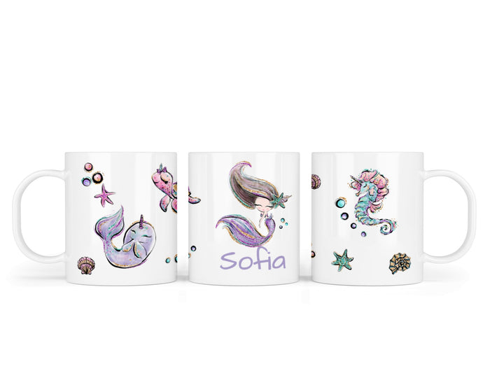 Kunststofftasse 16.mermaids 2