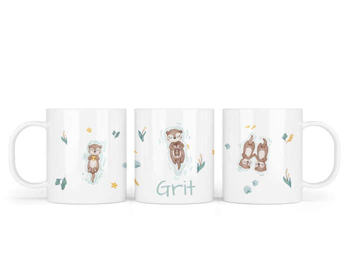Kunststofftasse 21.Otter