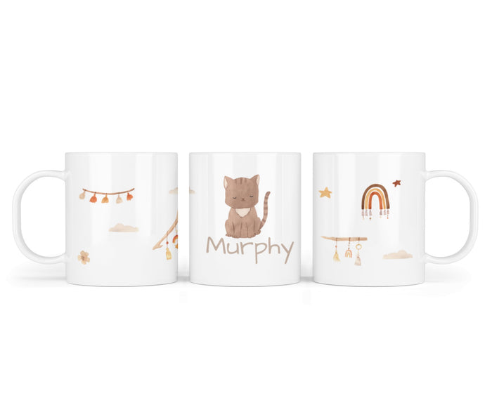 Kunststofftasse 23.Katze
