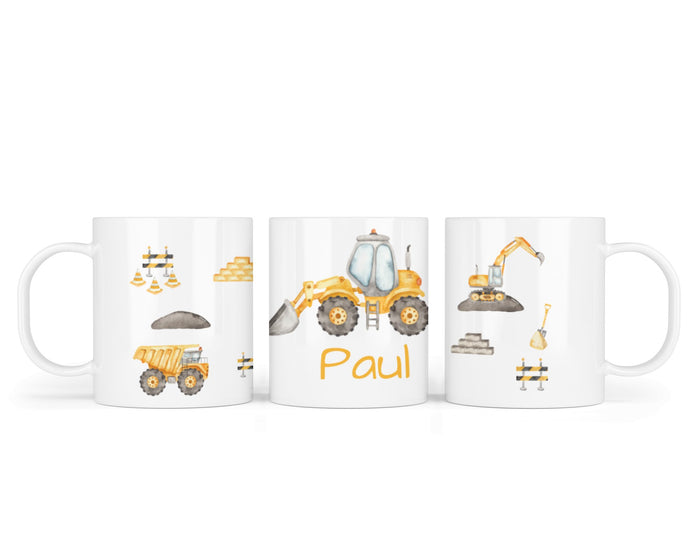 Kunststofftasse 38.Baustelle
