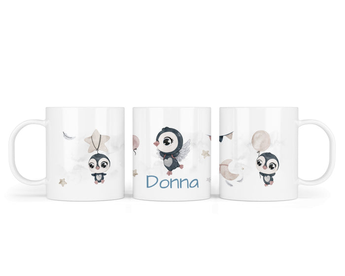 Kunststofftasse 68.Pinguin