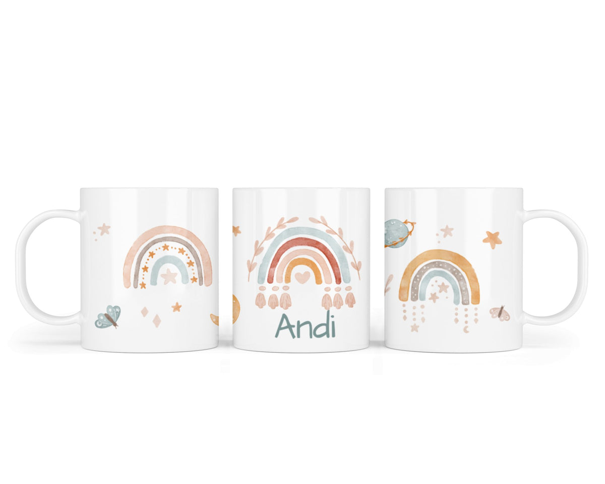 Kunststofftasse 72.boho rainbow mint - Mamikes