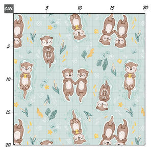 Lets be my otter mint Bio Jersey - Mamikes