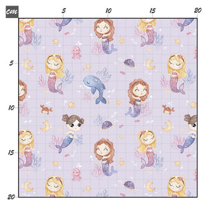 Little mermaid lila Bio Jersey - Mamikes