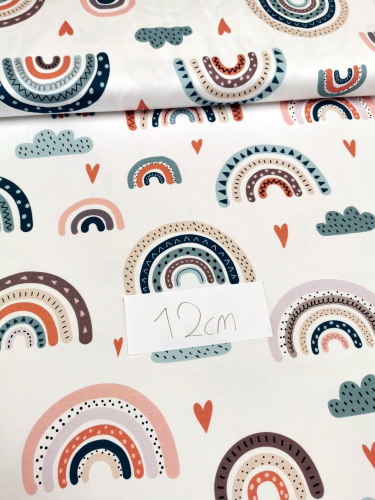 Pastell rainbow (B-Druck) Bio Jersey