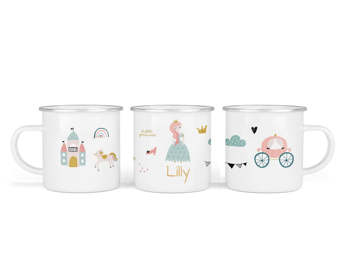 Personalisierte Emailletasse 49.little princes