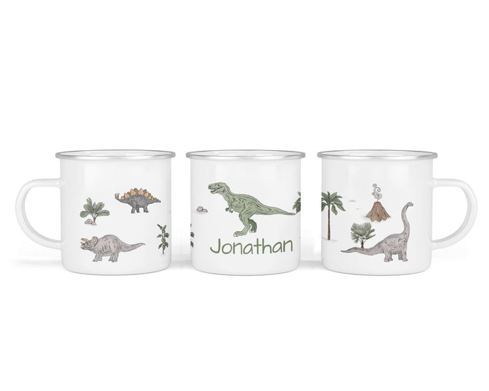 Personalisierte Emailletasse 62.Dino Park