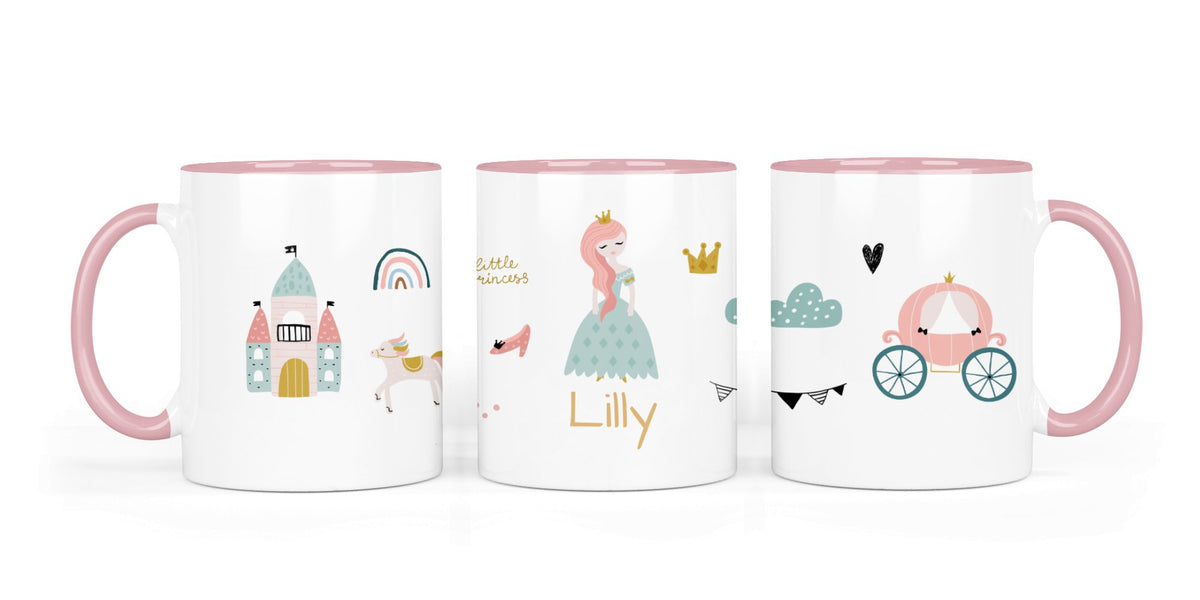 Personalisierte Keramiktasse (7 Farben) 49.little princes