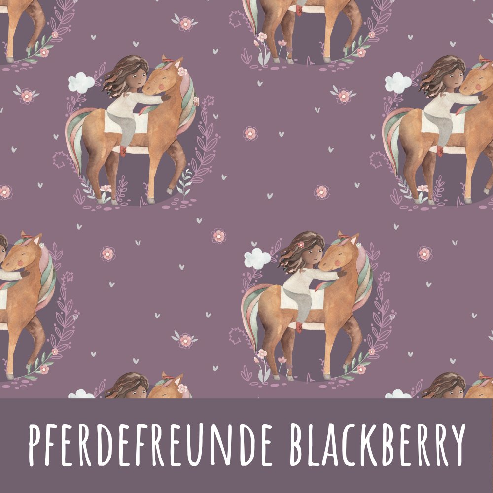 Pferdefreunde blackberry Bio Jersey