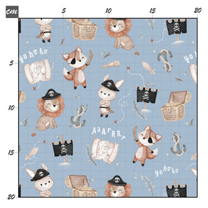 Pirate woodland blau Softshell - Mamikes
