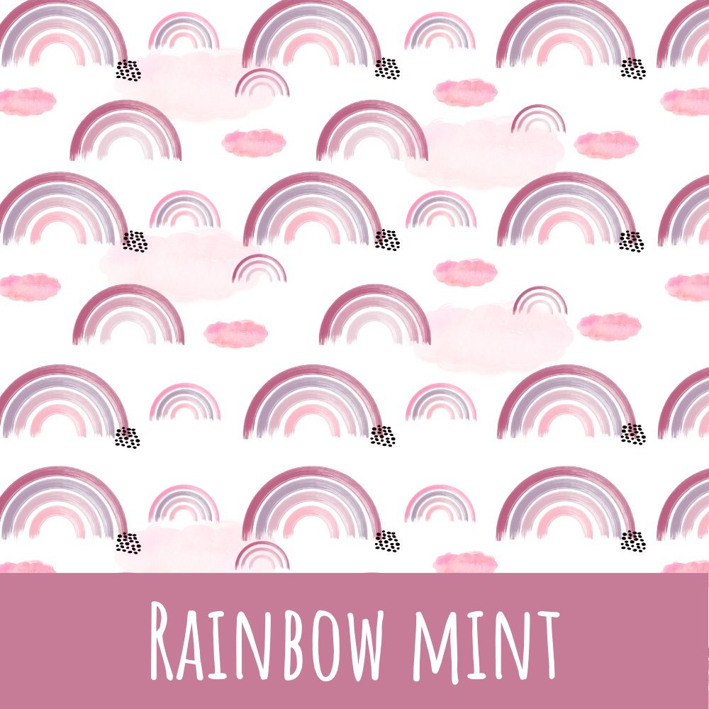Rainbow rosa Baumwolle