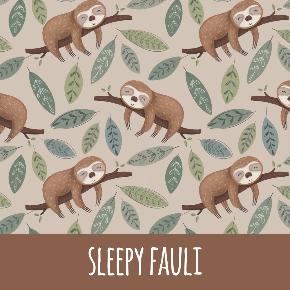 Sleepy fauli Baumwolle