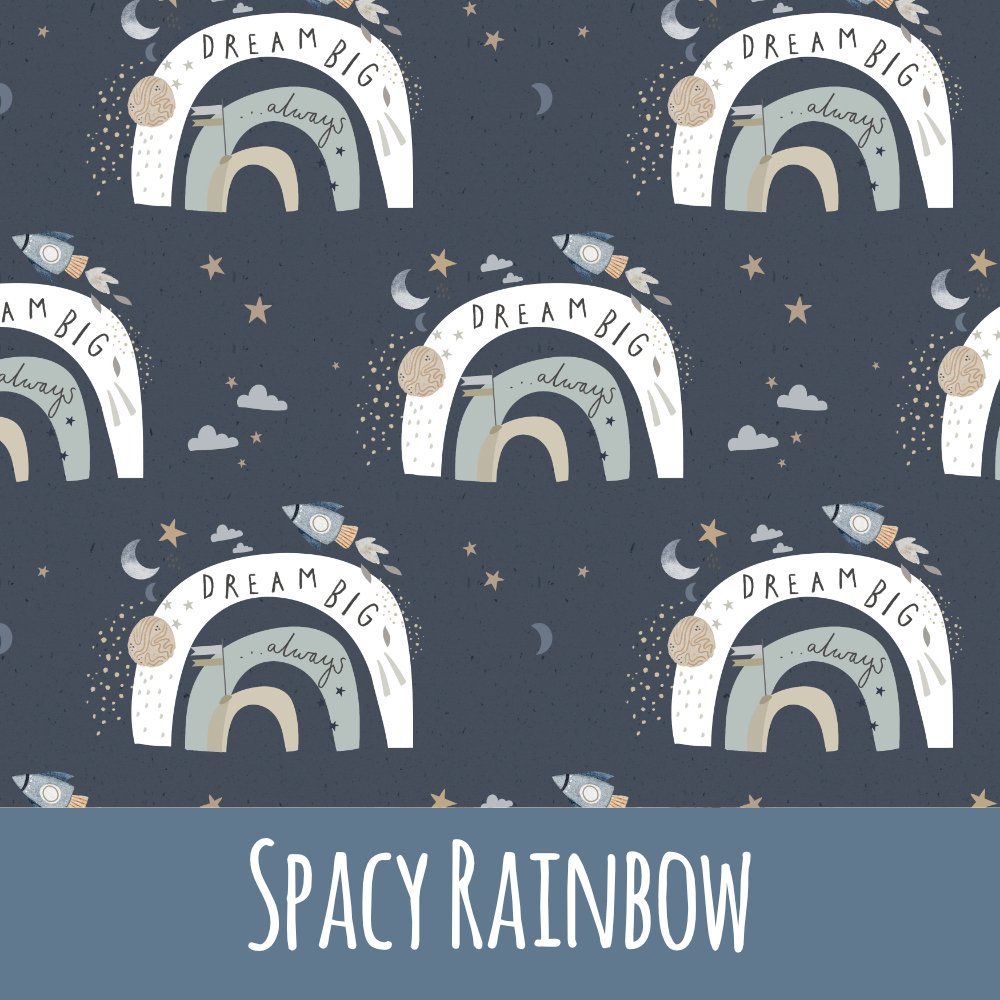 Spacy rainbow Baumwolle