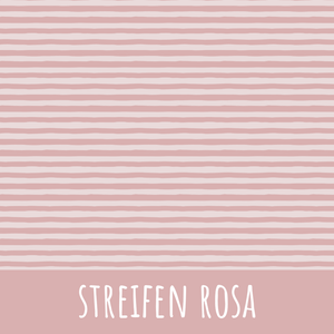 Streifen rosa Baumwolle - Mamikes