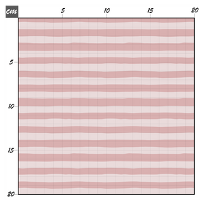 Streifen rosa Baumwolle - Mamikes