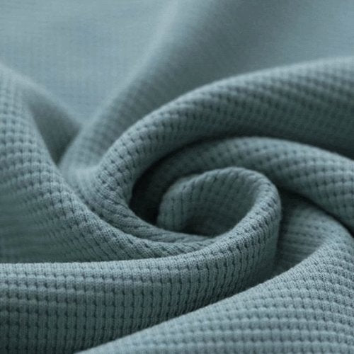 Waffelstrick Jersey altmint