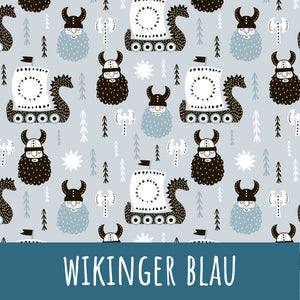 Wikinger blau Bio Jersey - Mamikes