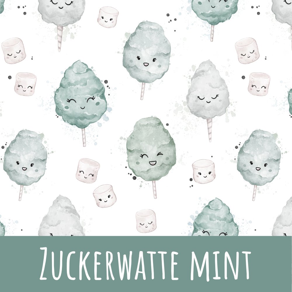 Zuckerwatte mint Baumwolle