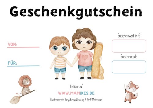 Gutscheine - Mamikes