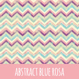 Abstract blue rosa Bio Rib Jersey 106cm Stoffrest 15,45€/m