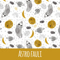 astro fauli Baumwolle 51 cm Stoffrest