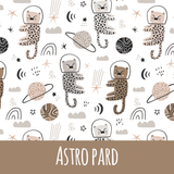 Astro pard Musselin 50cm Stoffreste 15,3€/m