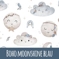 Boho moonshine blau Bio Jersey