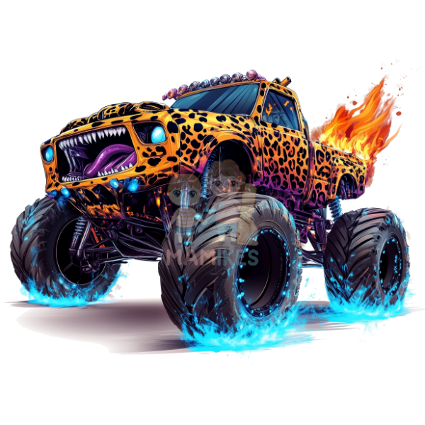 Bügelbild Monstertruck 1 - 25-029