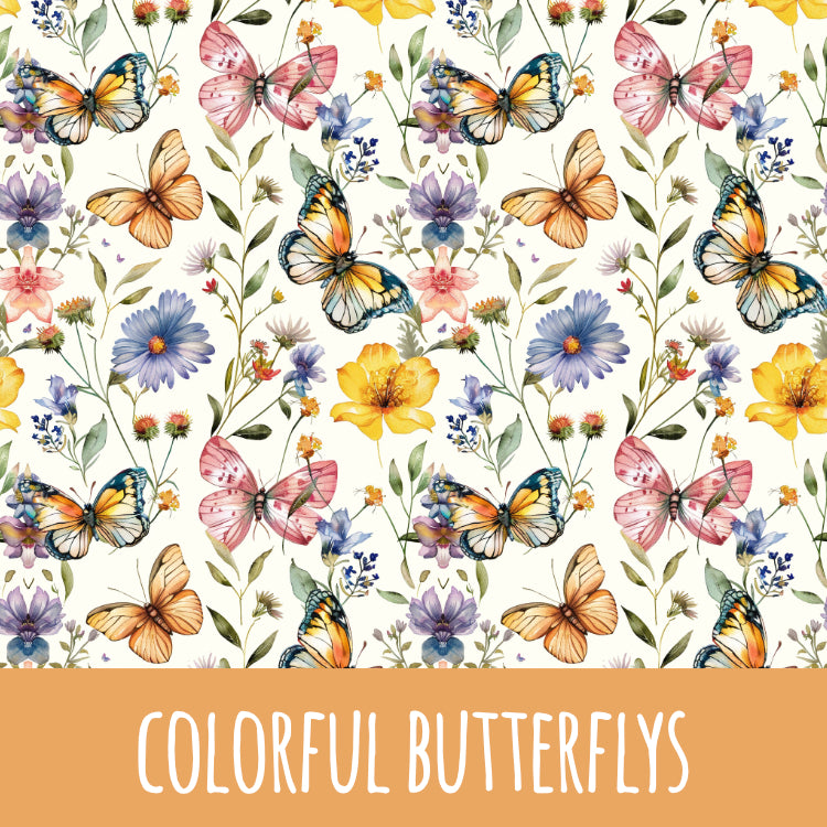 colorful butterflys Bio Jersey