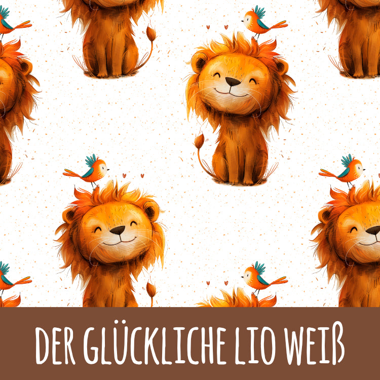 Der glückliche Lio weiß