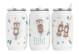 Personalisierte Thermo-Edelstahl Trinkdose  21. Otter