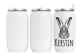Personalisierte Thermo-Edelstahl Trinkdose  Artic rabbit