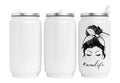 Personalisierte Thermo-Edelstahl Trinkdose  Momlife classic