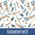 Handwerker weiß Bio Rip-Jersey 49cm Stoffreste 15,3/m