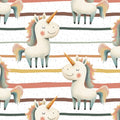 happy rainbow unicorn Bio Jersey