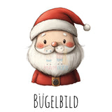 Bügelbild happy santa - H015