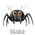 Bügelbild happy spider - H017