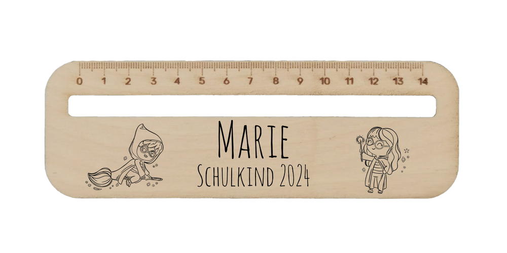 Leshilfe mit Wunschpersonalisierung Hexe