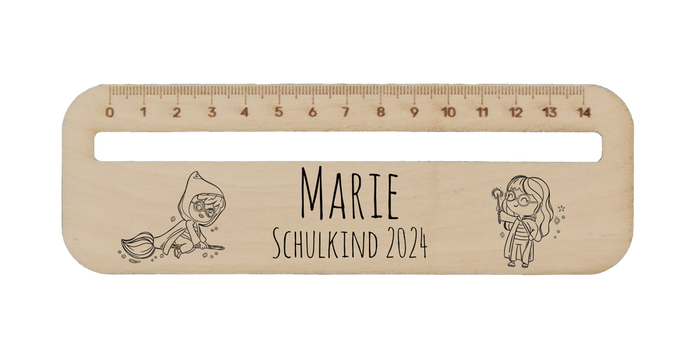 Leshilfe mit Wunschpersonalisierung Hexe