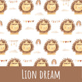 lion dream Baumwolle 28cm Stoffrest 15,45€/m