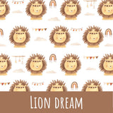 lion dream Baumwolle 28cm Stoffrest 15,45€/m