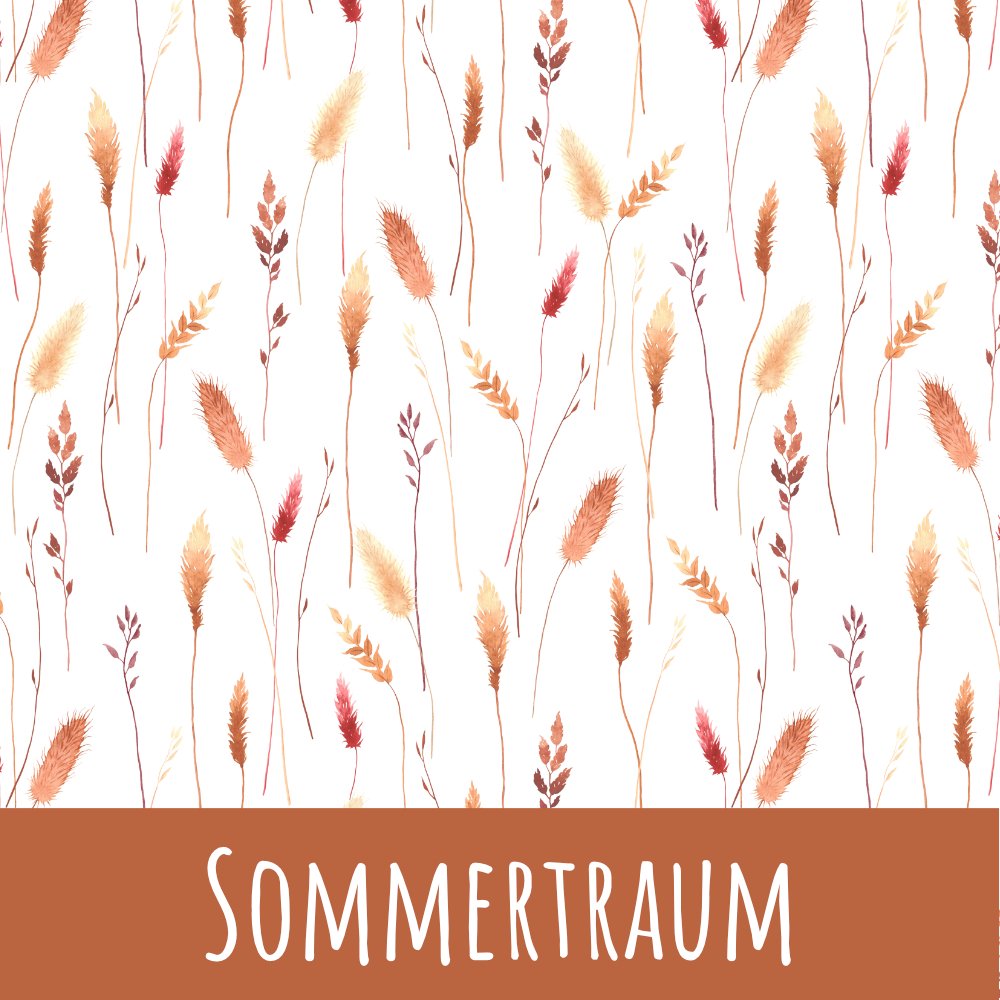 Sommertraum Baumwolle 78 cm Stoffrest