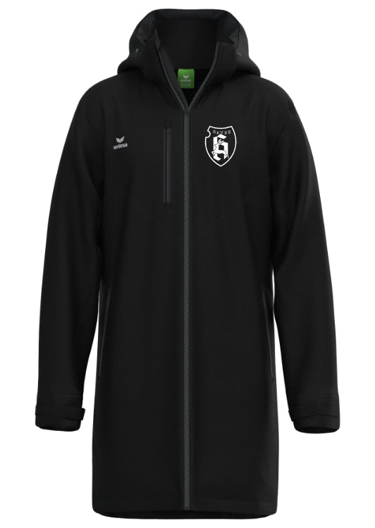 Stadion Jacke Hotze Erima schwarz
