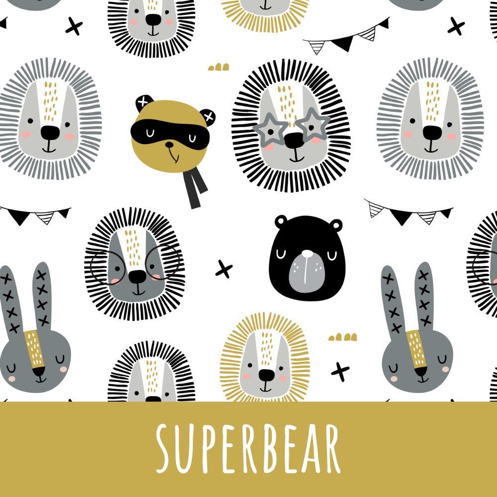 superbear Baumwolle 49 cm Stoffrest